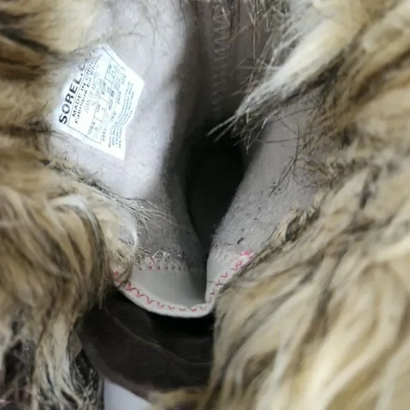 Sorel Womens NL 1540-248 Sz.5 Joan Of Arctic Brown Waterproof Winter Boots - Picture 13 of 16